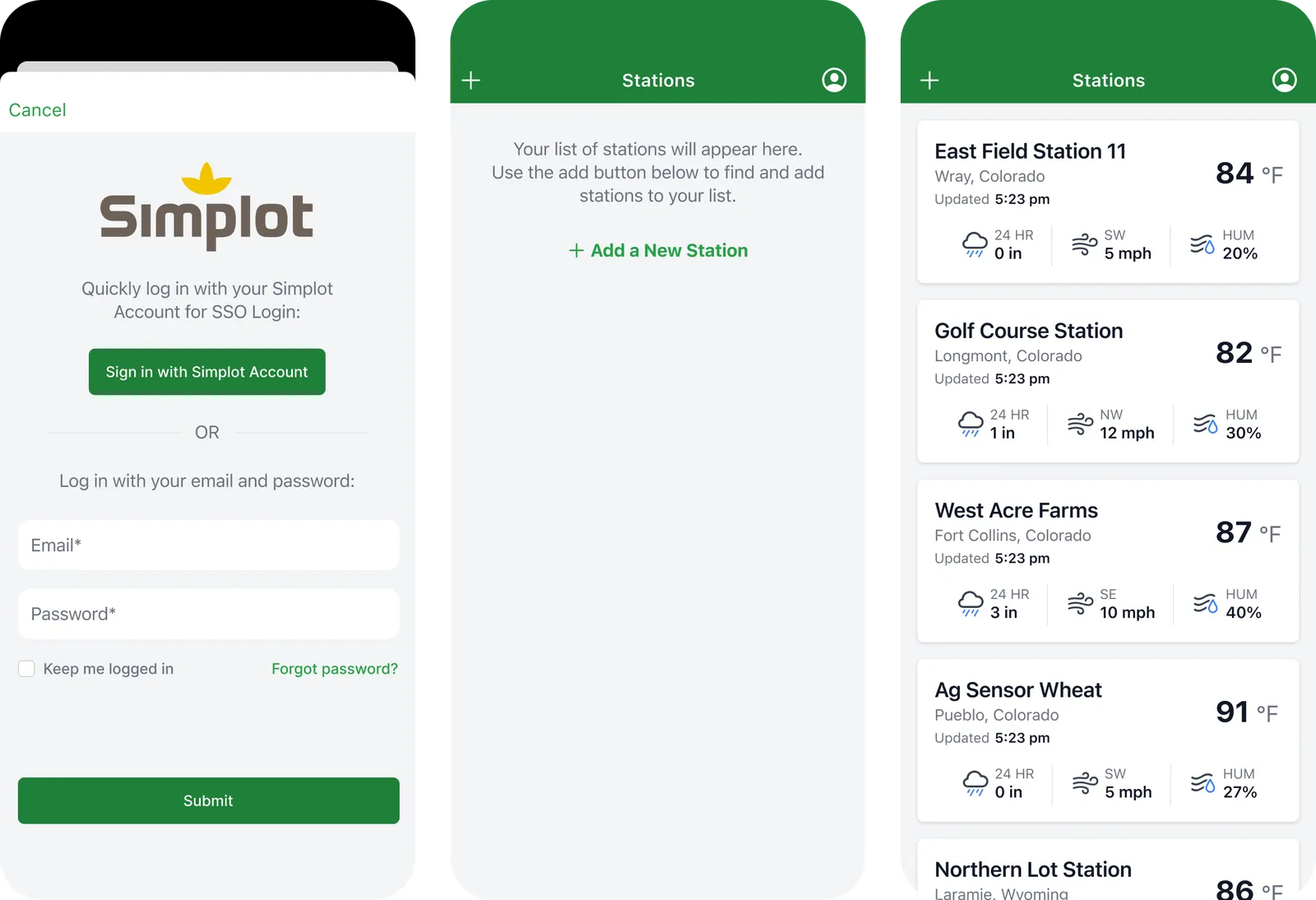 Simplot Weather — App Hero